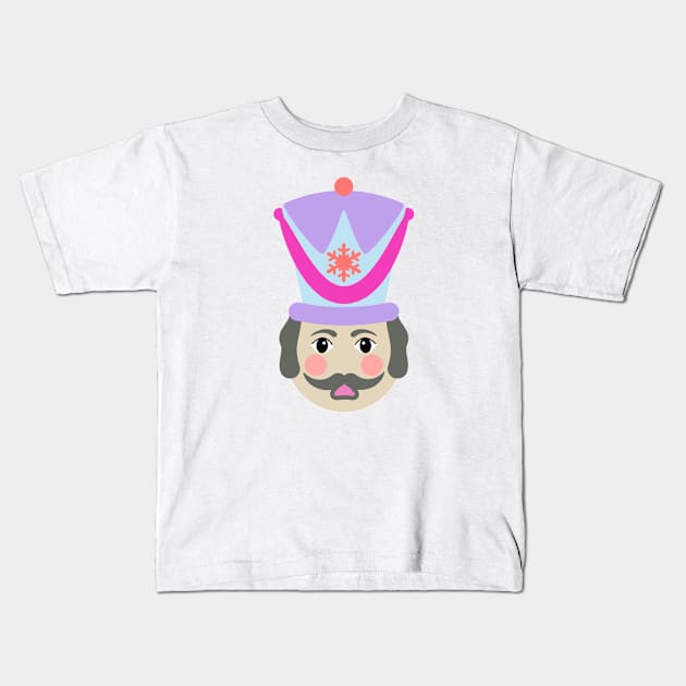 Nutcracker Kids T-Shirt by Art by Awais Khan